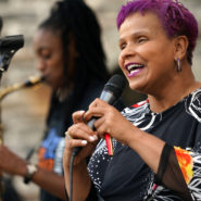 Antoinette Montague at Jazz Power to the People Concert - Anne Loftus Playground, NY 2018