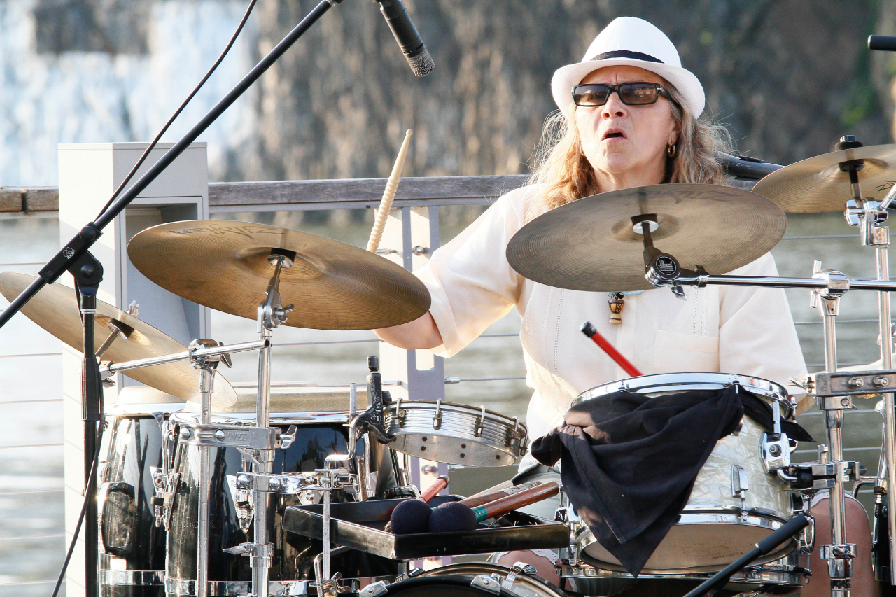 During women's history month, celebrating Tech's first all-female tuba group